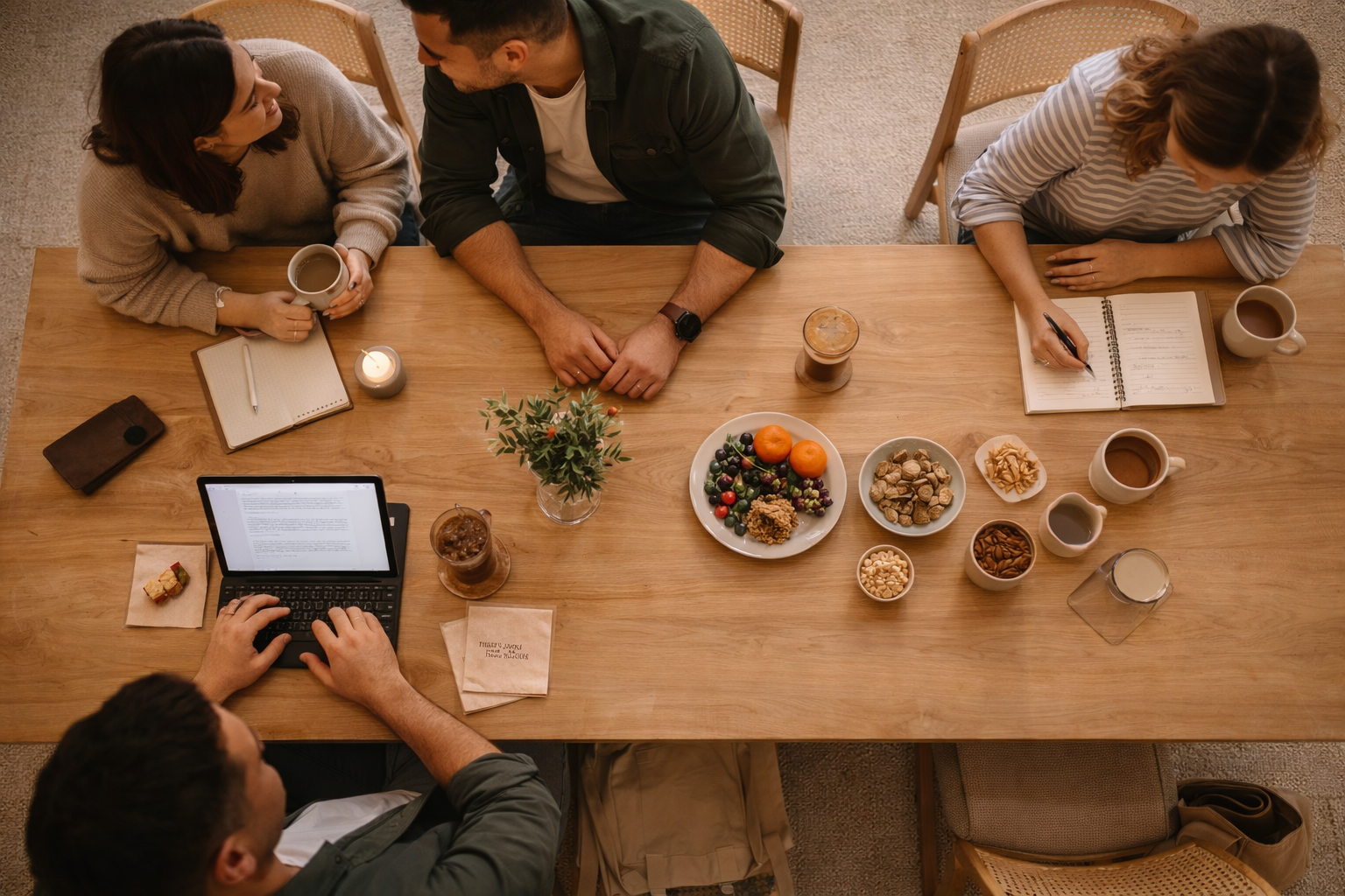 Warm, welcoming interior at The Good Collective
